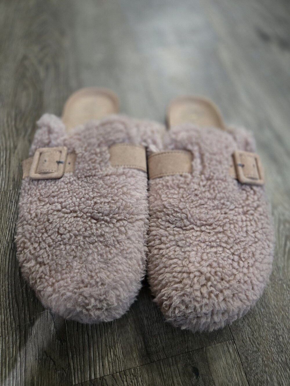 J. Crew Shearling Clog Mules